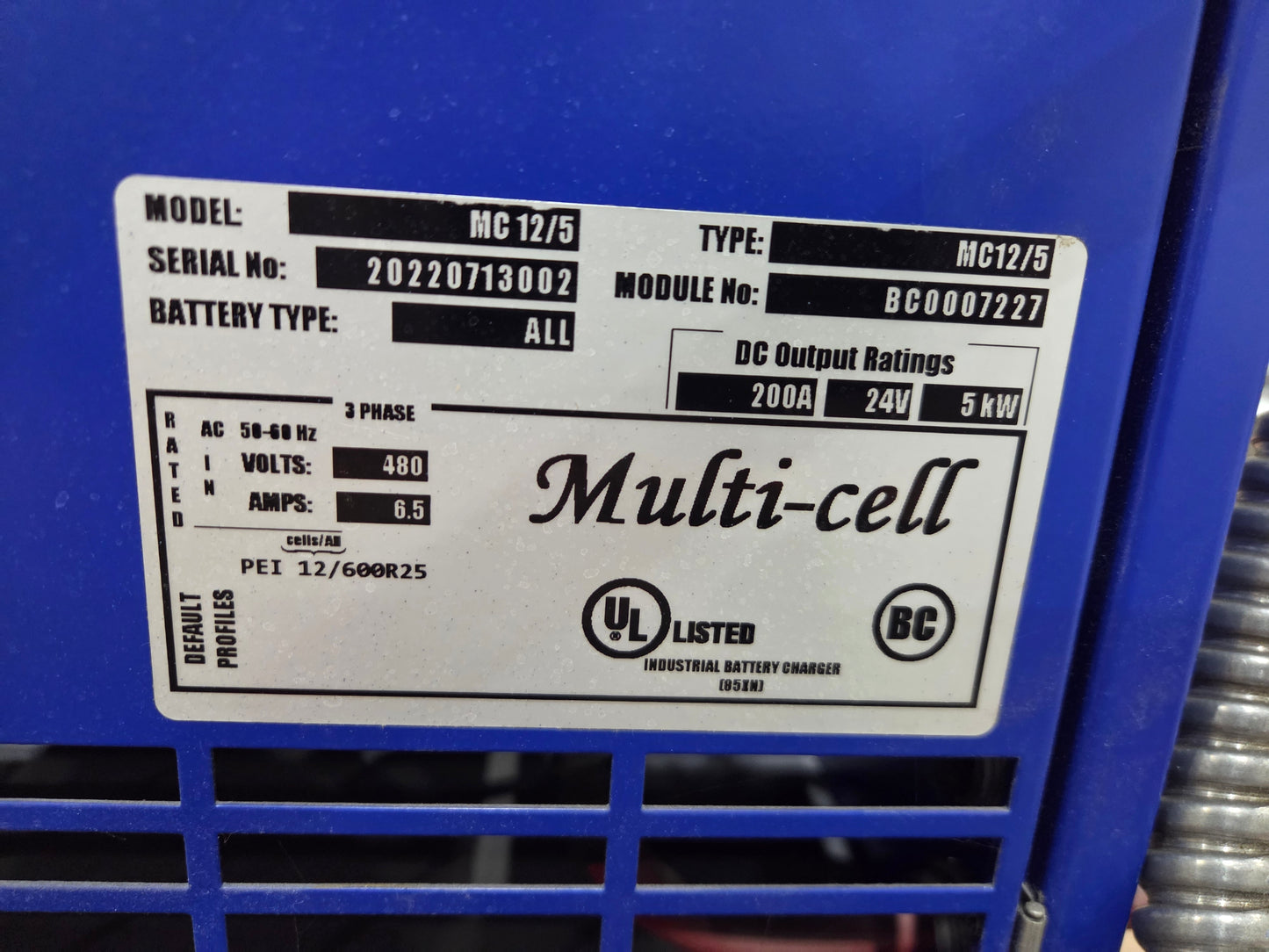 Infinity 24 Volt Industrial Charger