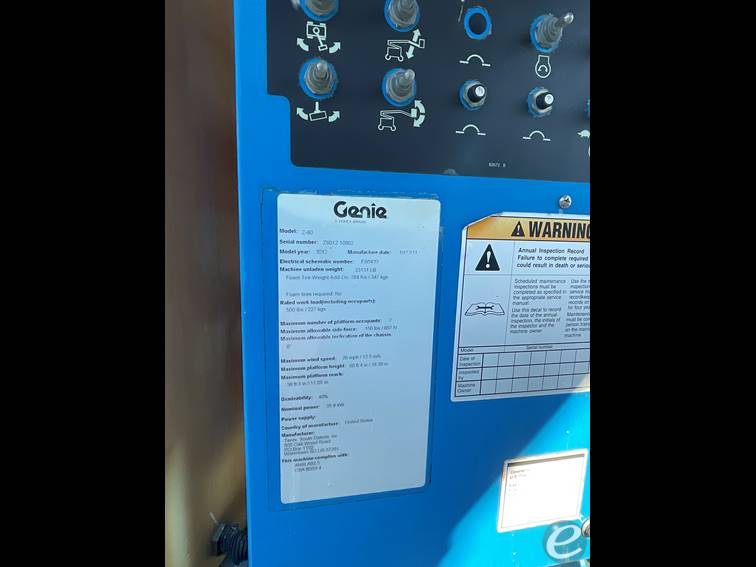 2012 Genie Z-60/34