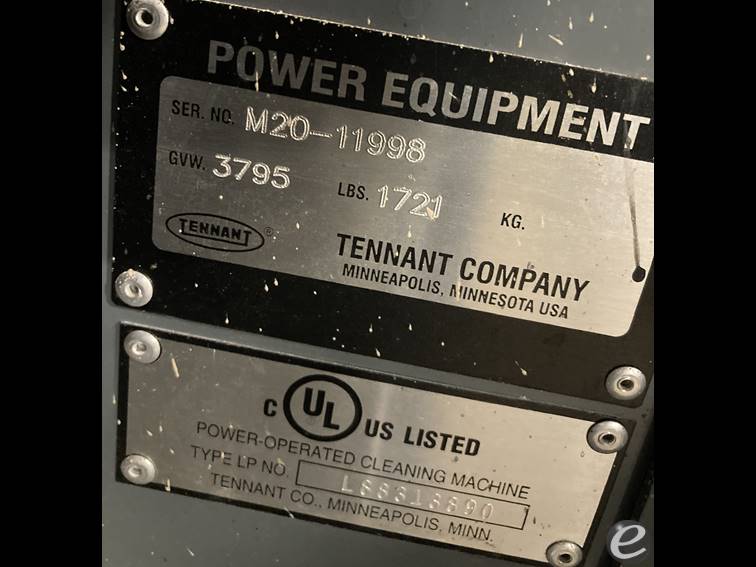 2021 Tennant M20