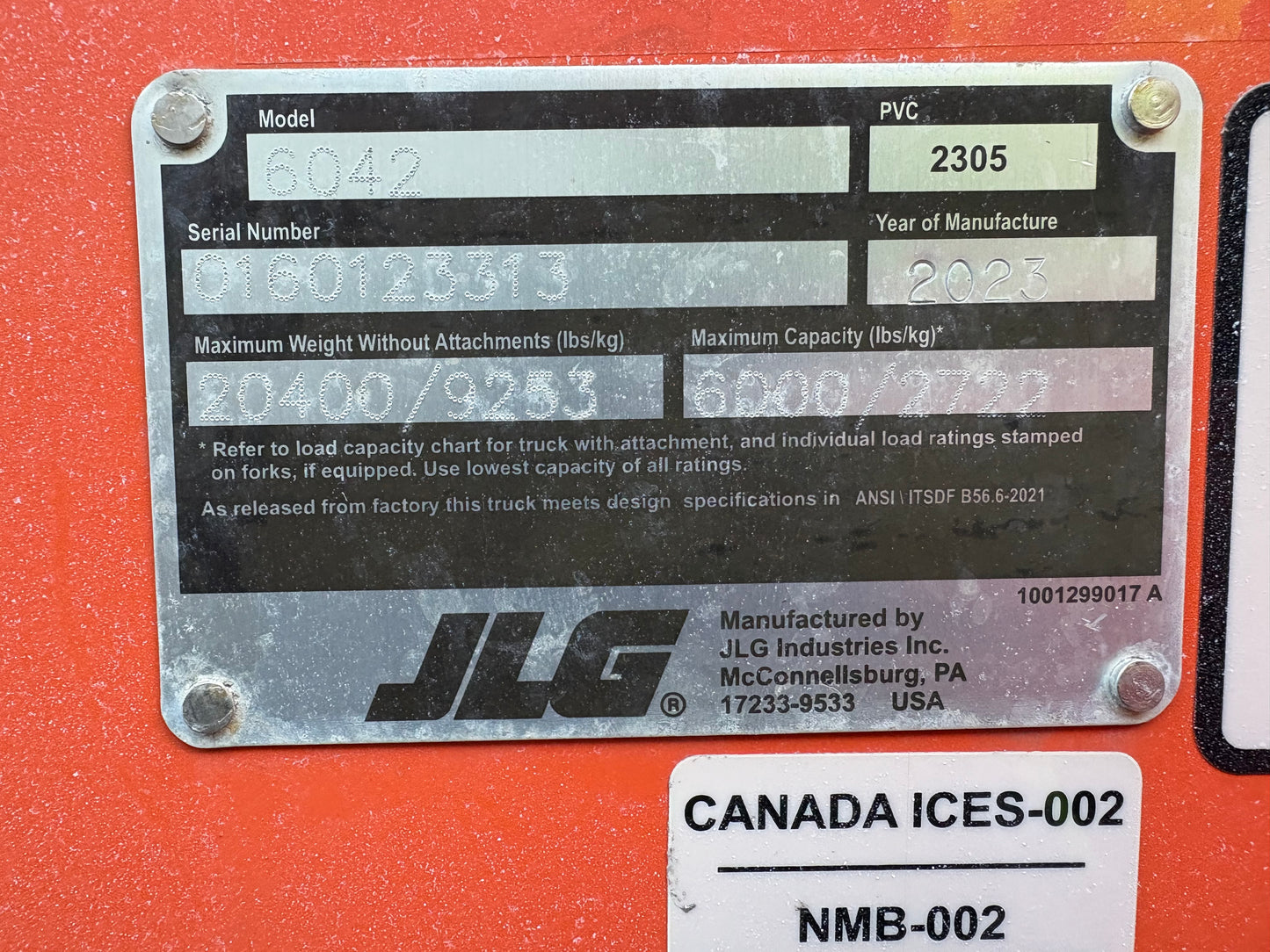 2023 SKYTRAK 6042