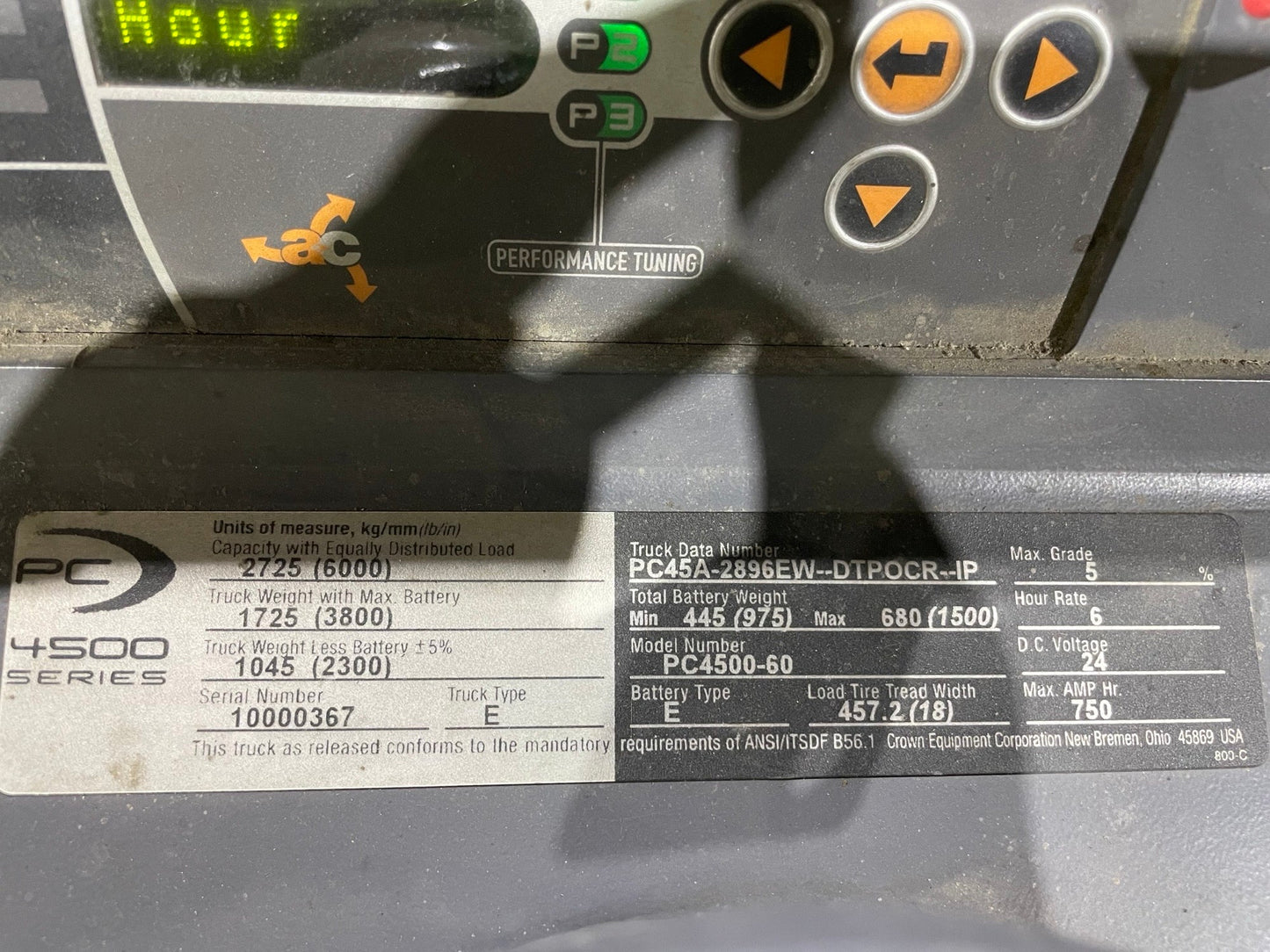 2015 CROWN PC4500-60