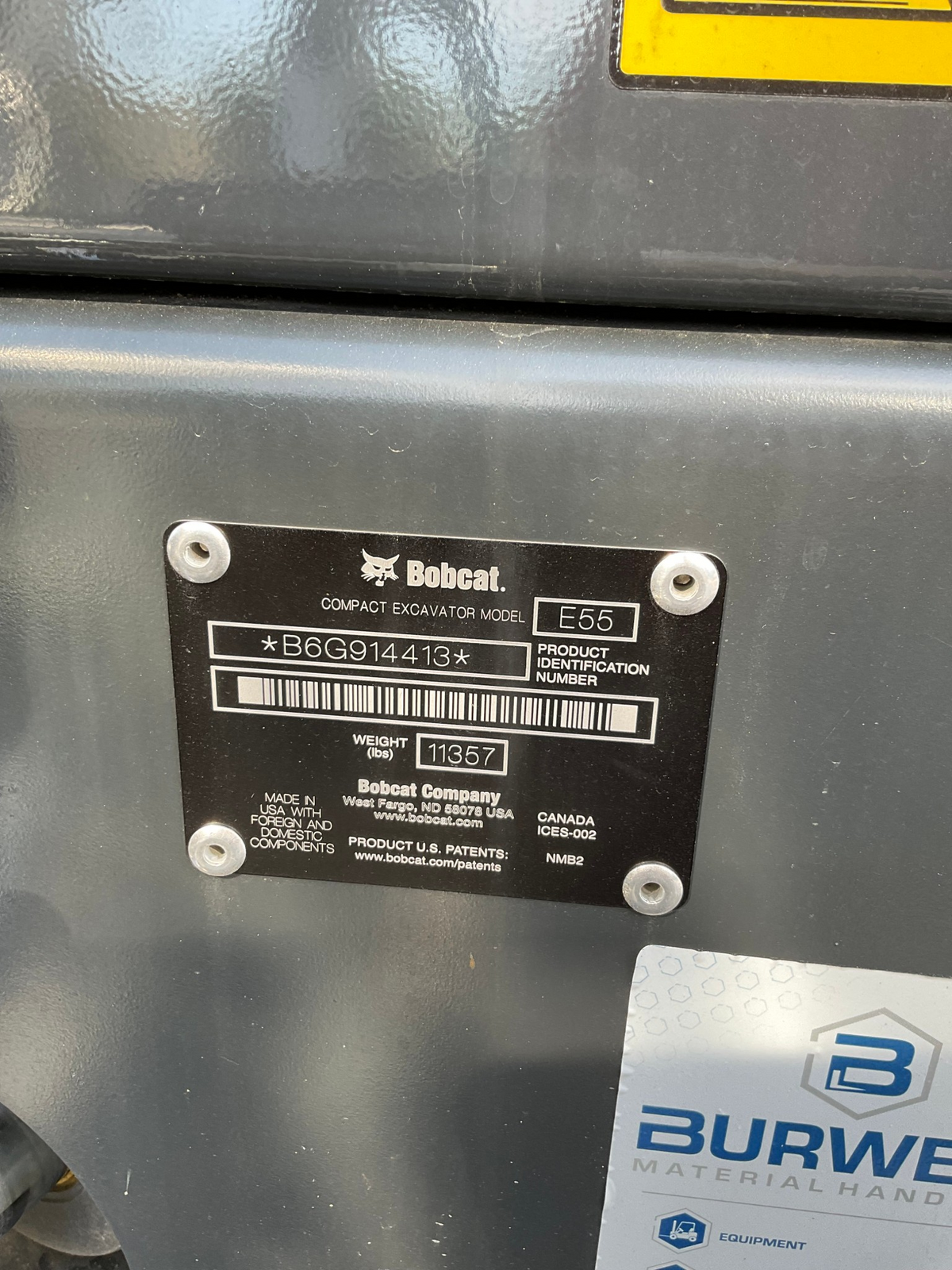 2025 BOBCAT E55