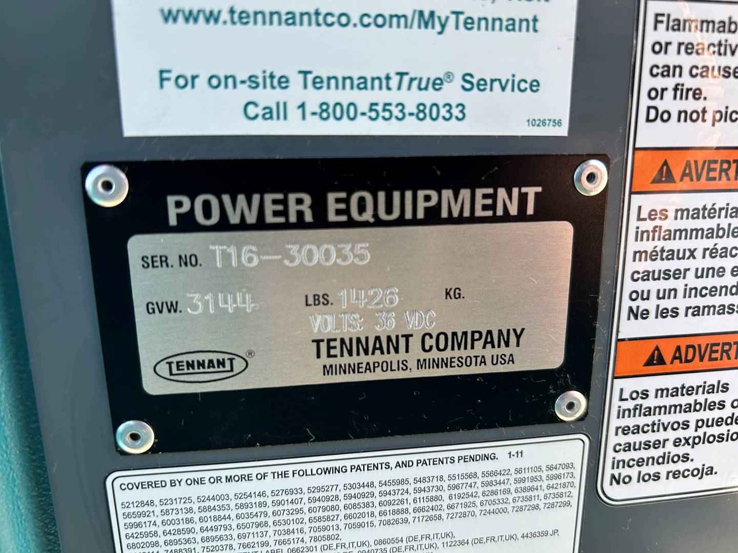 2021 Electric Tennant T16