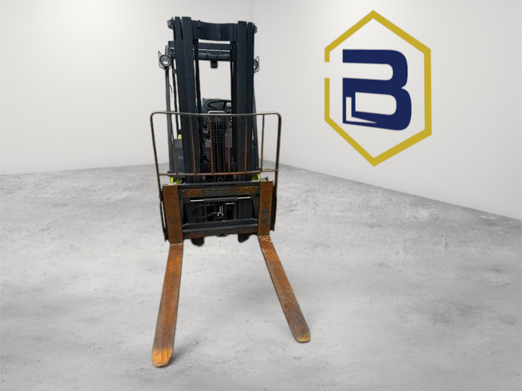 Burwell Material Handling 2018 CLARK C30C cushion tire forklift with 6000 lb capacity and weathered steel forks