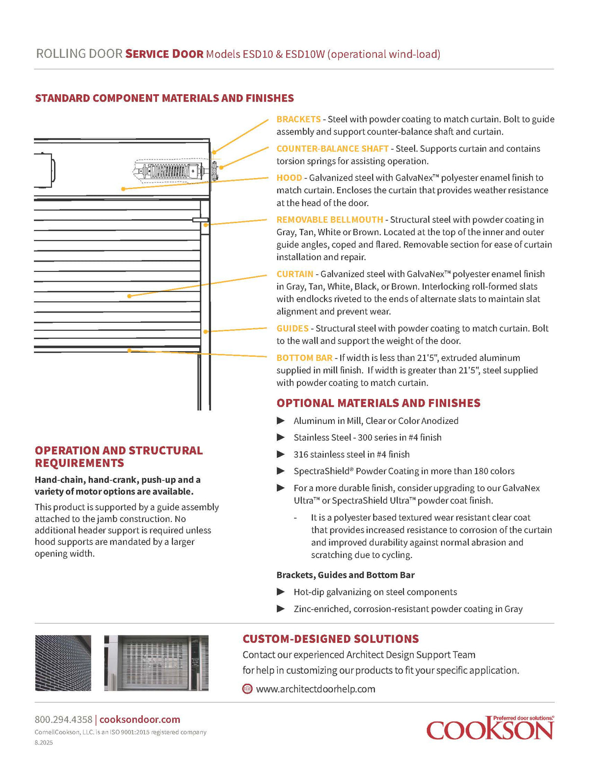 Cookson ESD10 Overhead Door – Burwell Material Handling