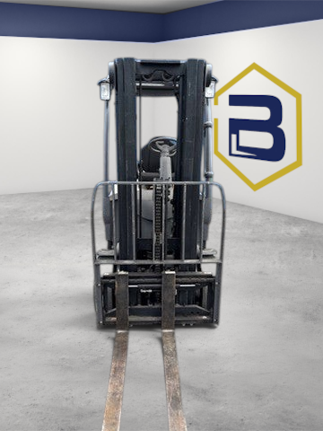 Burwell Material Handling 2021 Crown FC5215-40 electric sit-down forklift with cushion tires in a warehouse setting
