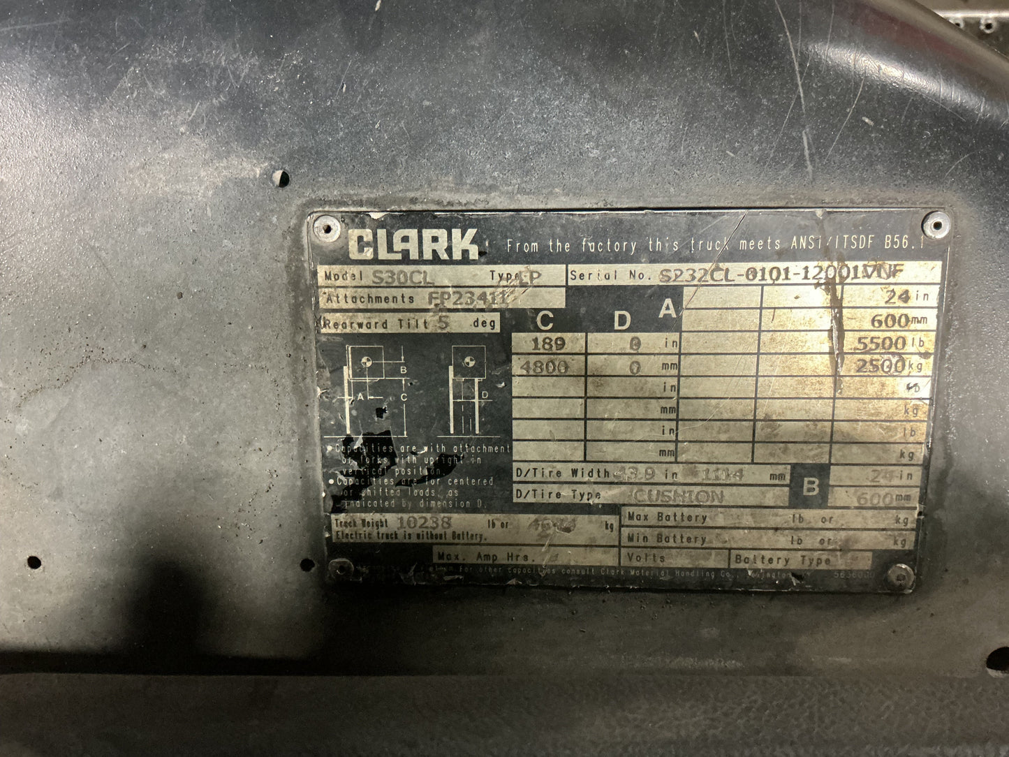 2020 CLARK S30C