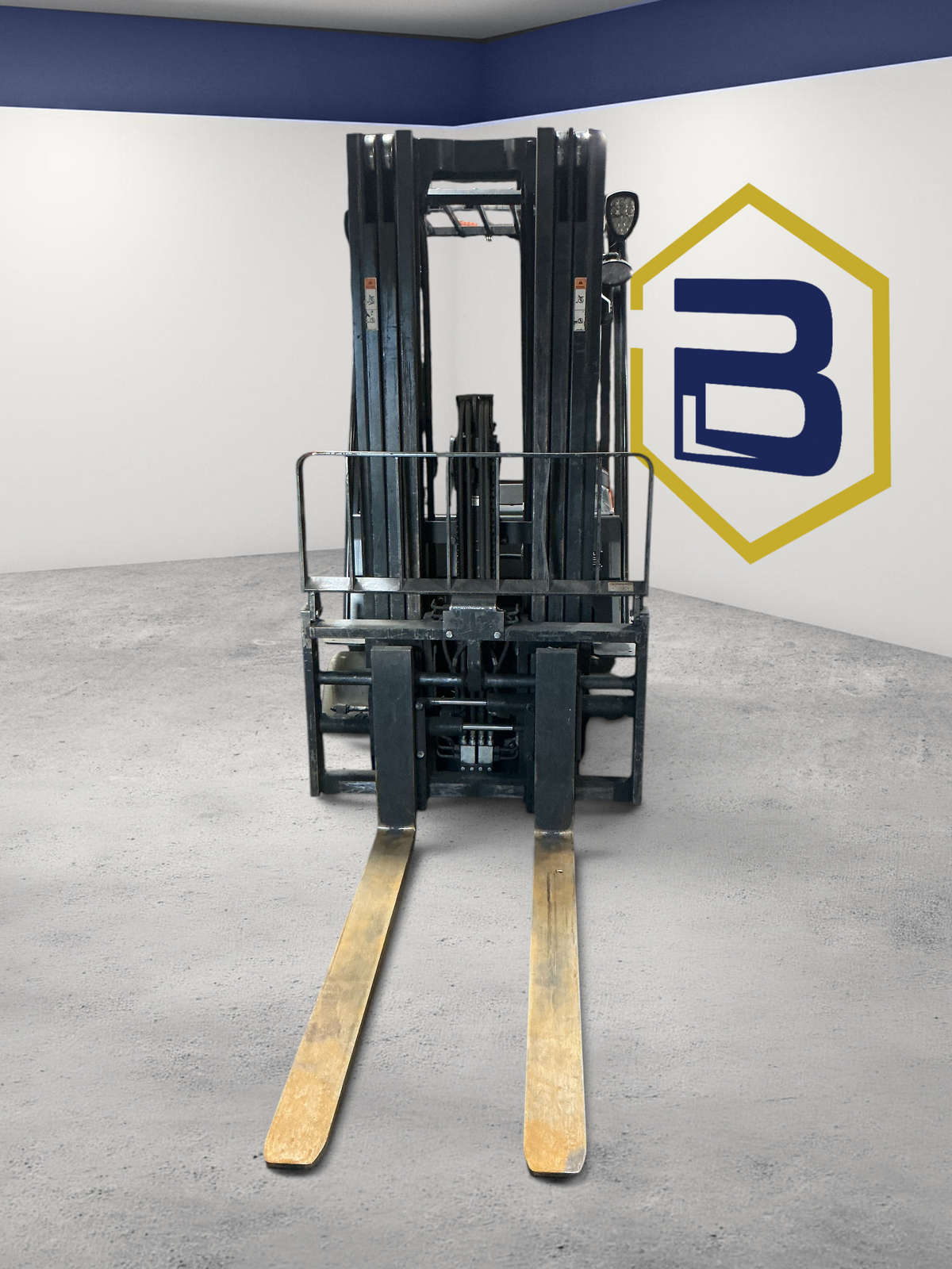 Burwell Material Handling 2020 Doosan GC30S-9 LPG cushion-tire forklift in a warehouse setting