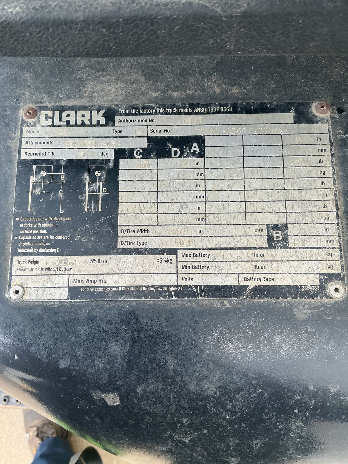 2014 Clark S25