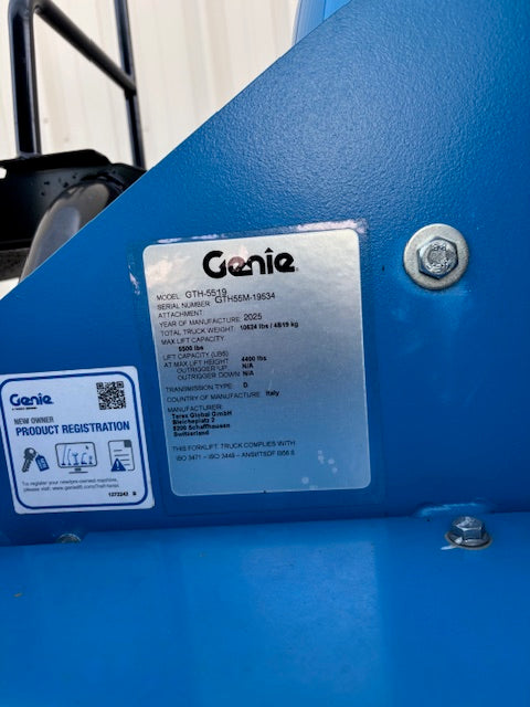 2025 GENIE GTH-5519