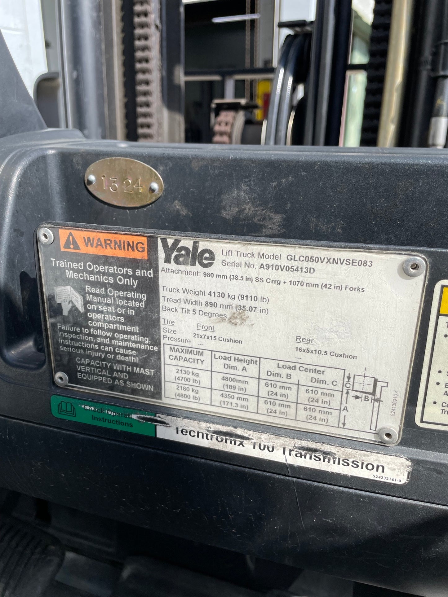 2000 YALE GLC050VXNVSE083