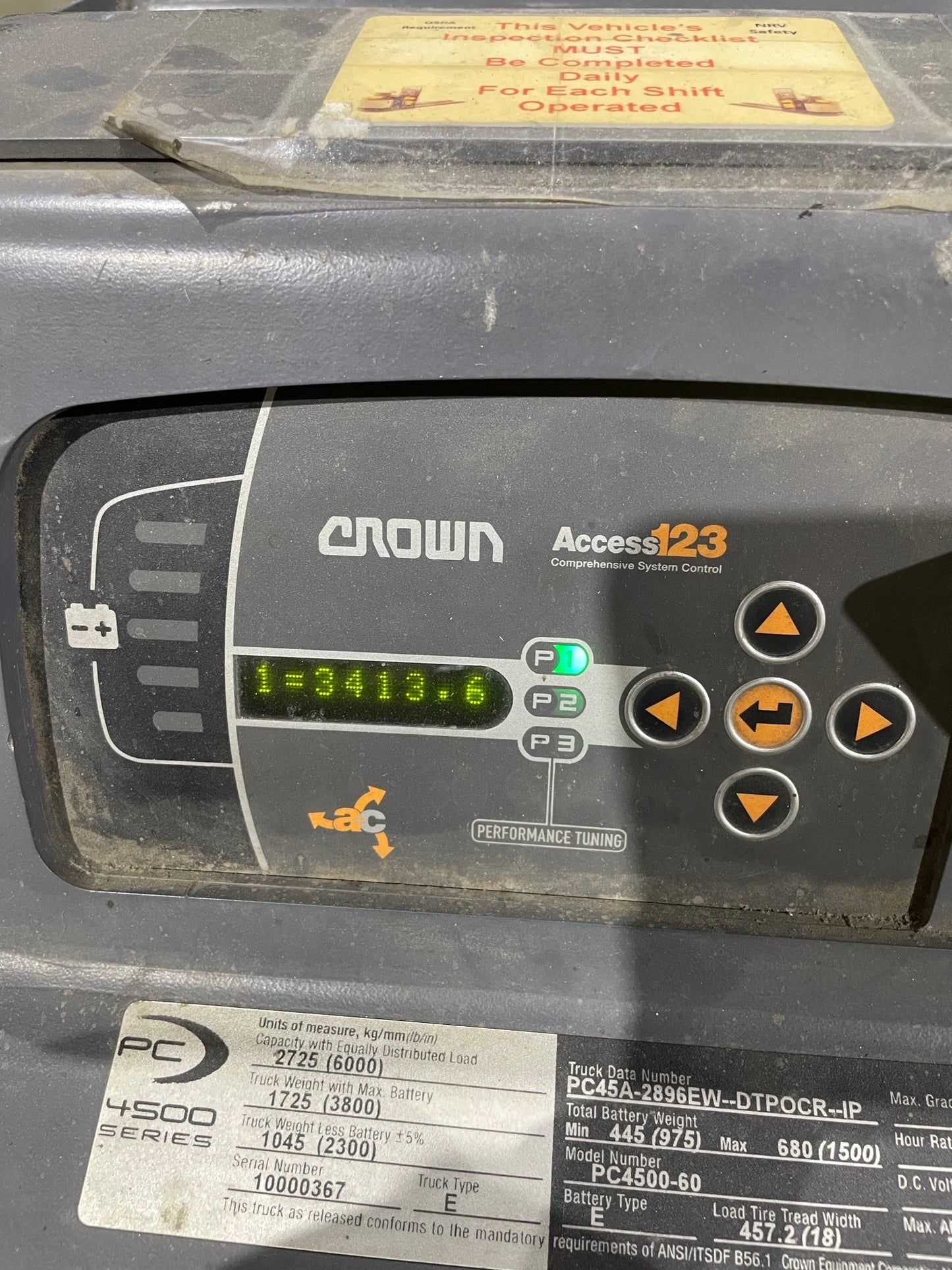 2015 CROWN PC4500-60