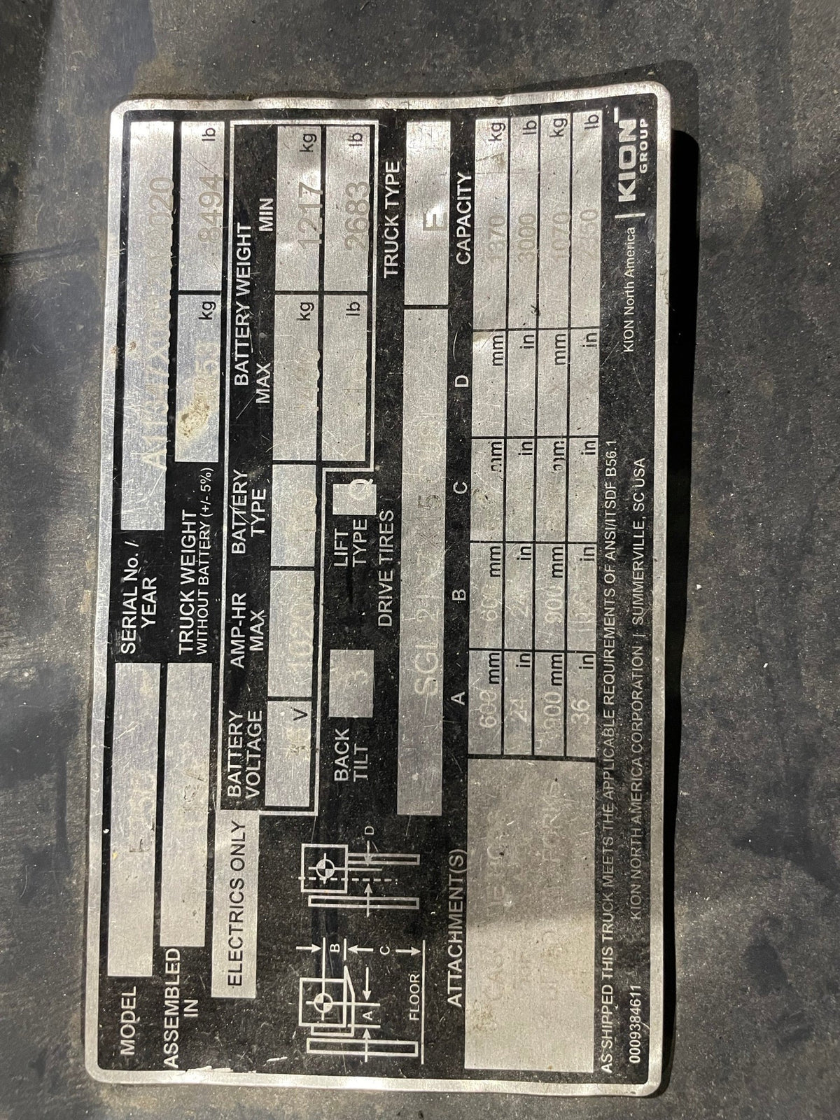 2020 LINDE E25C