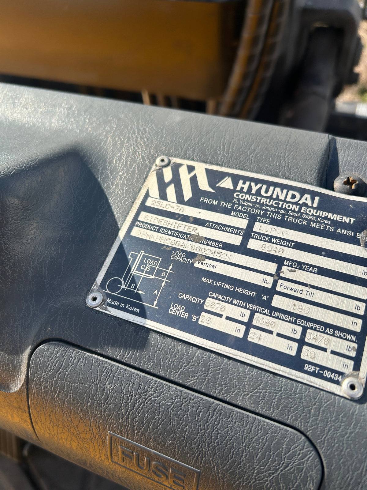 2019 HYUNDAI 25LC-7A