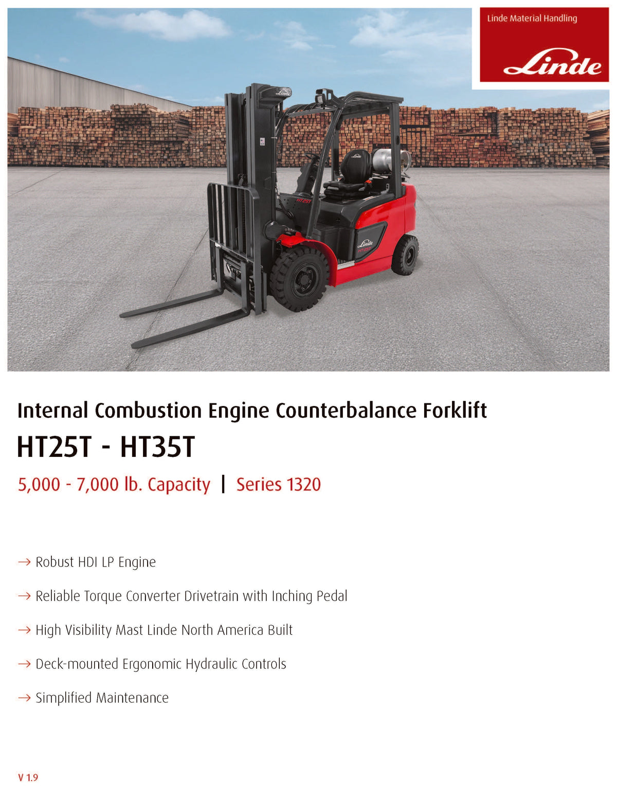 2021 LINDE H25T