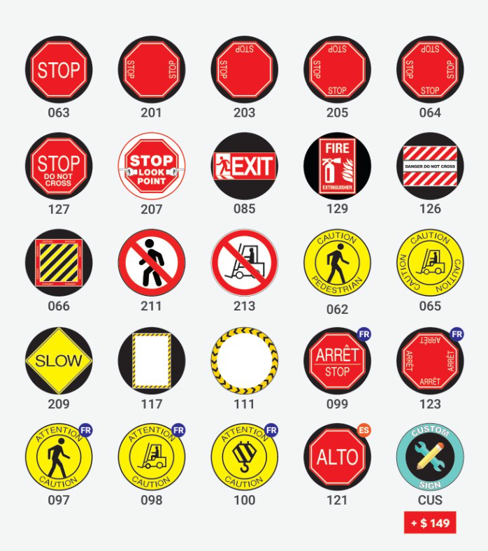 Laserglow SafetyCast™ 80 Sign Projector
