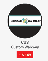 Laserglow SafetyCast™ 300 WIDE Walkway Projector