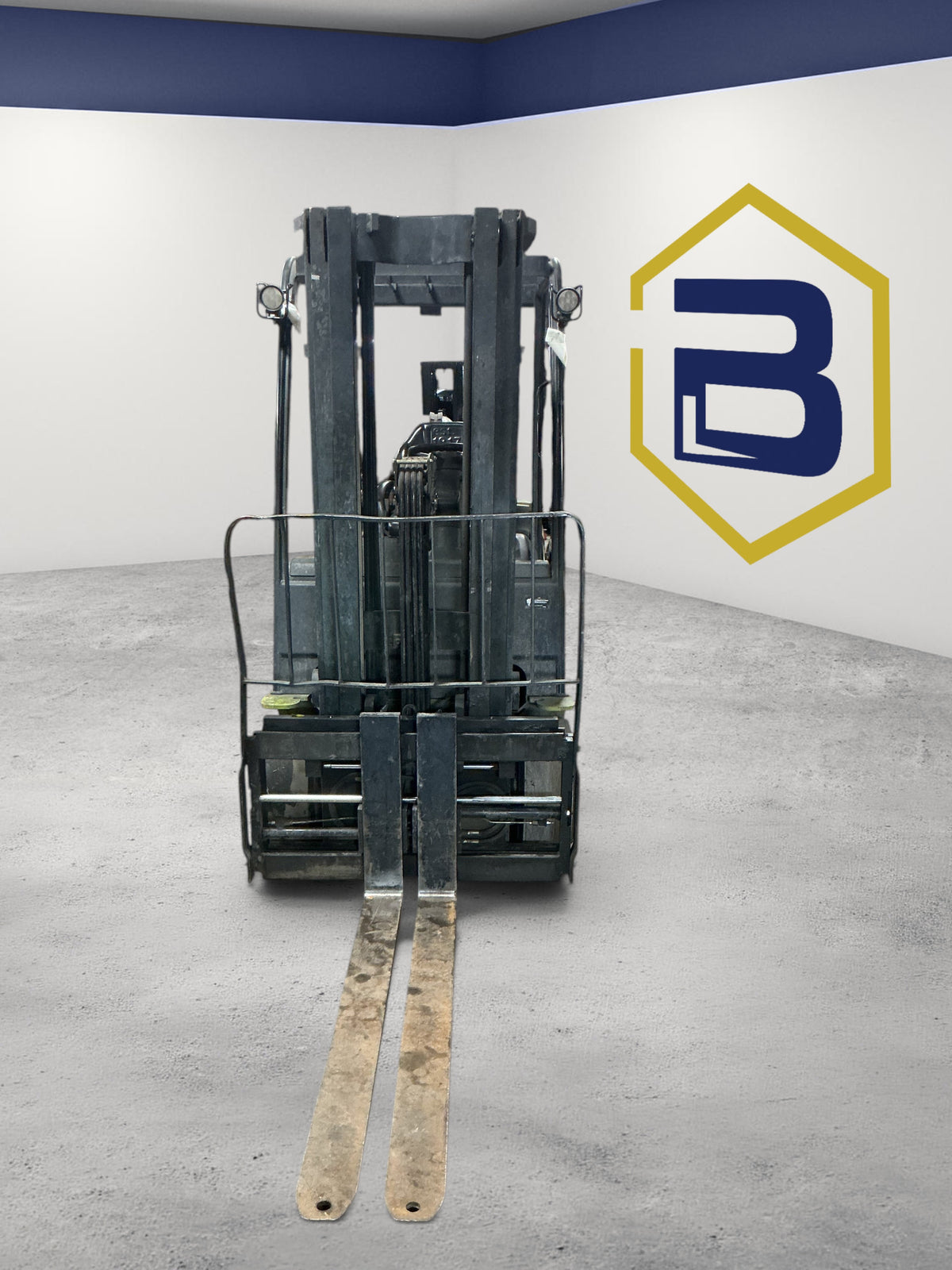 Burwell Material Handling 2020 Clark S30C 6,000 lb LPG cushion-tire forklift in a warehouse setting