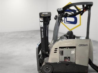 Burwell Material Handling 2011 Crown RC5545-40 electric stand-up forklift in silver and black