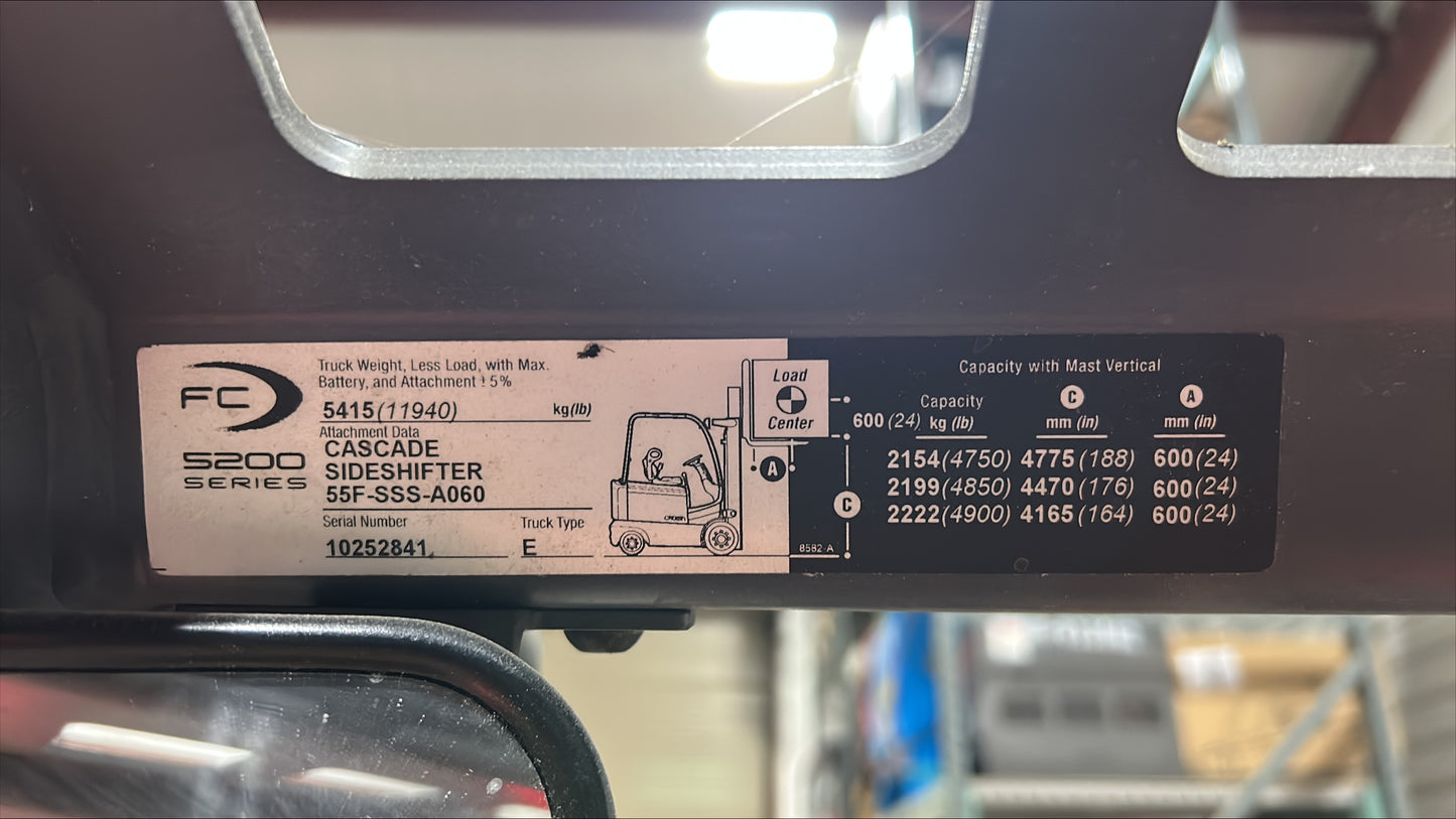 2017 Crown FC5225-50